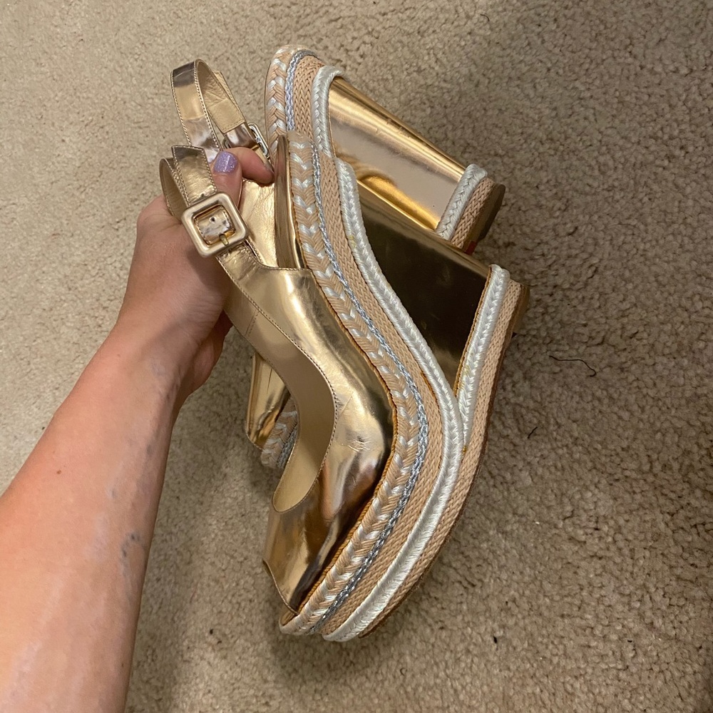 COPY - Christian louboutin espadrilles wedges